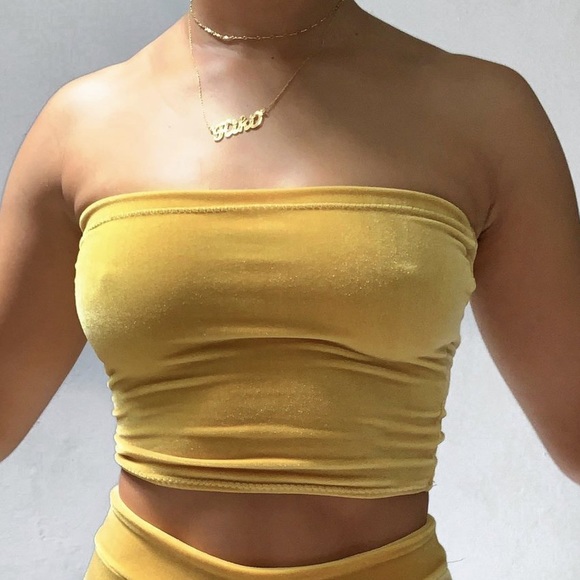 *SOLD* Kiki’s Kinis / Kiki the Brand Pink Tube Top - Picture 5 of 6